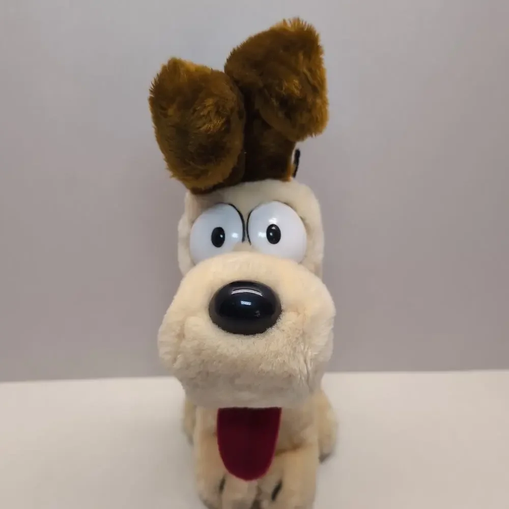 Vintage 1983 Odie Dog Plush Garfield & Friends Stuffed Animal Toy 80s Fun Farm